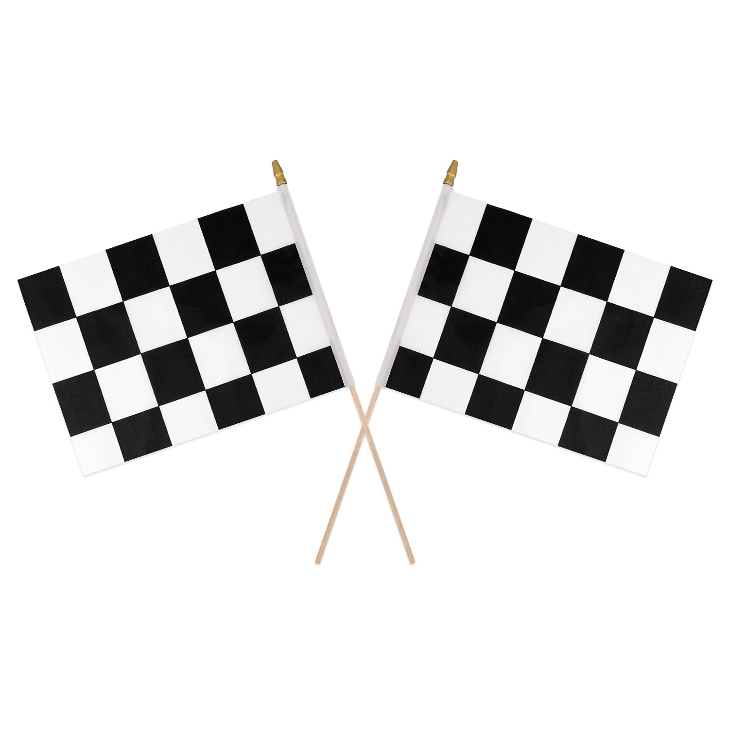 Amazon.com : 2pcs 8x11 Inch Checkered Flags, Black and White